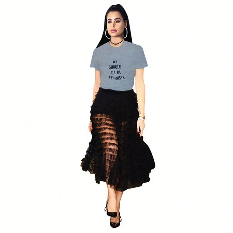 Новинка женские повседневные однотонные топы с буквенным принтом большие