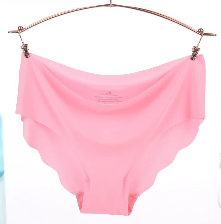 Sexy Women Soft Underpants Seamless Lingerie Briefs Hipster Underwear Soft Panties Black White Pink Briefs Seamless Briefs