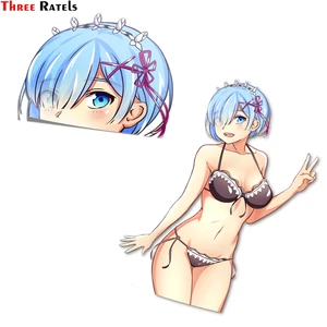 Три Ratels FC112 стиль PK Рем Рендер нишикино Маки акишино химека креативные автомобильные Стикеры водонепроницаемый чемодан наклейка на ноутбук