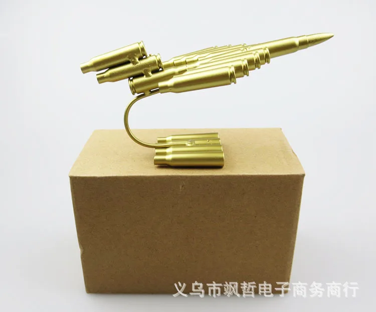 

1005 Aircraft Model Bullett Shell Crafts Souvenir Diecast Main Battle Fighter Airplane Model Educational Toys for Children Adult