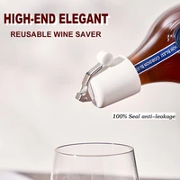 zezzo%c2%ae high end reusable wine saver bottle stopper vacuum sealer reusable preserver easy keep for home kitchen tools accessories