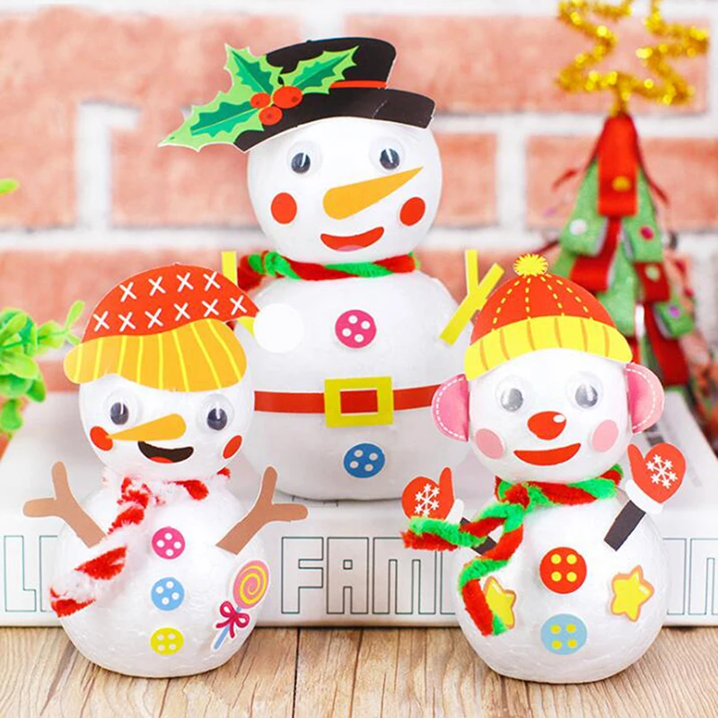 Новый детский инструмент для раннего обучения Рождественский Снеговик ручная