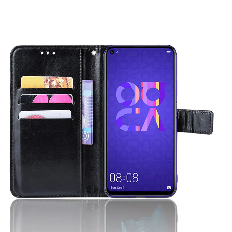 Huawei Nova 5 T чехол huawei Nova5T Чехол кошелек чехол для телефона из искусственной кожи для huawei Nova 5 T 5 T Nova5T чехол откидная крышка