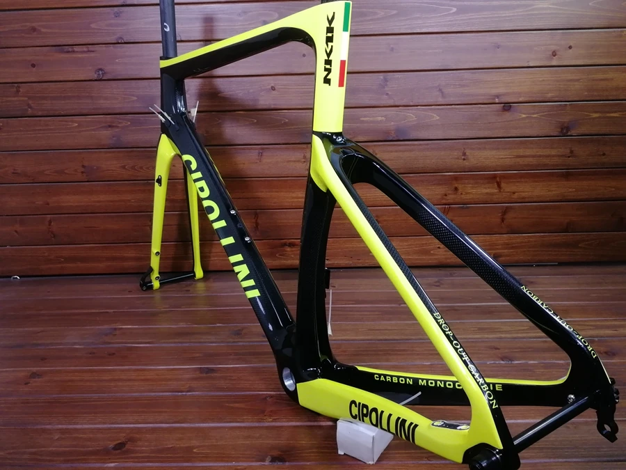 Топ Cipollini NK1K T1100 3k гоночная карбоновая рама для дорожного велосипеда V обода тормозной диск Набор для велосипеда сделано Тайвань DPD XDB корабль