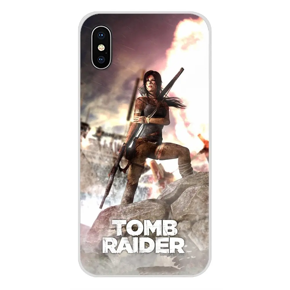 Lara Croft Tomb Raiderr для Xiaomi Redmi 4A S2 Note 3 3S 4 4X5 Plus 6 7 6A Pro Pocophone F1 аксессуары чехлы