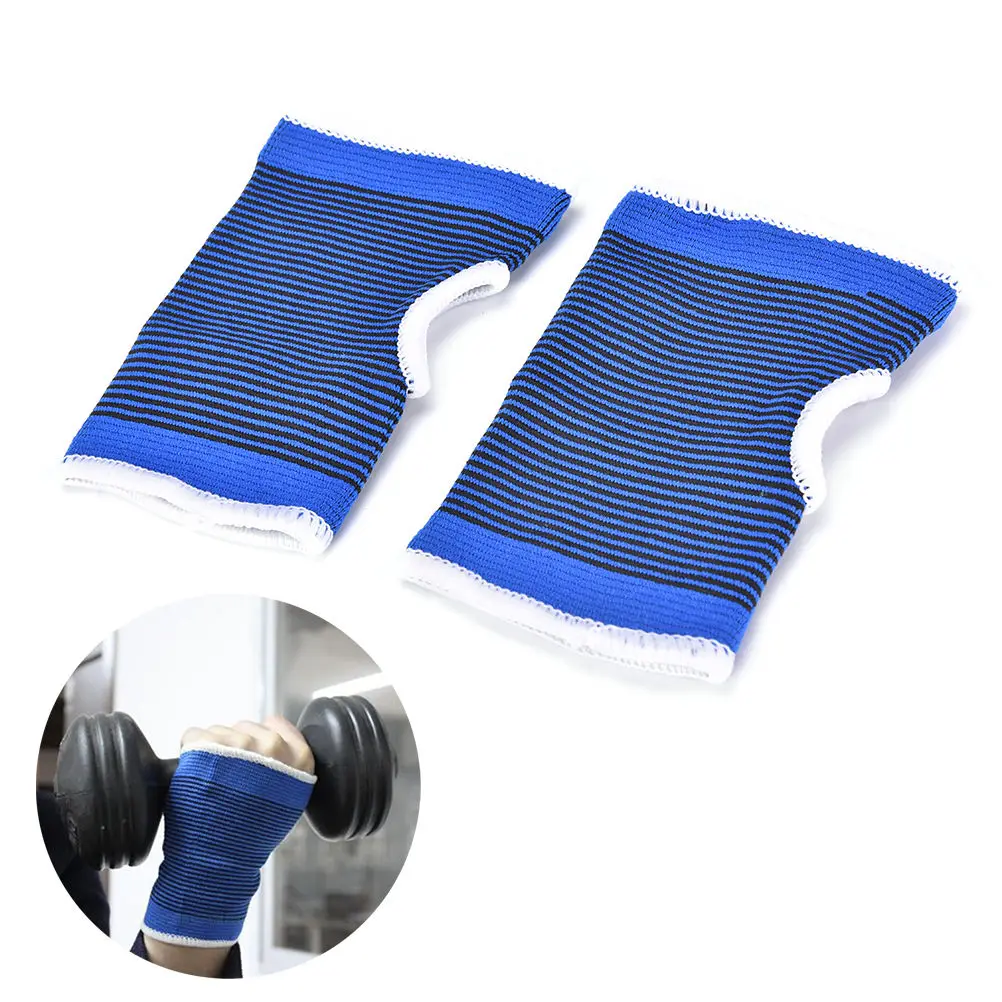 

1Pair Elastic Armguard Palm Wrist Hand Support Outdoor Sports Glove Mitten Brace Sleeve Bandage Gym Hands Wrap Pad Protector