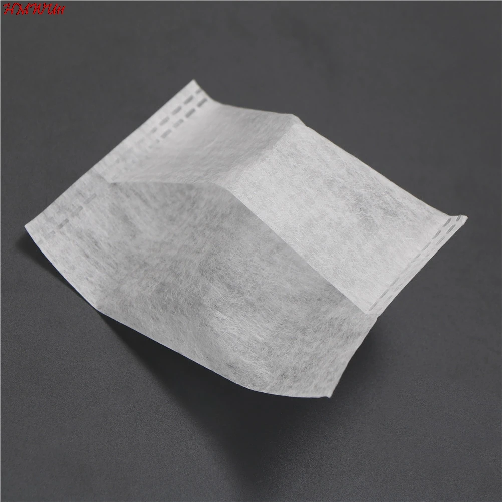 

100 Pcs/lot NEW Empty DisposableTeabags 7*10CM Paper Tea Bags Heat Seal Filter Paper Herb Loose Tea Bags Tea Infuser Strainer