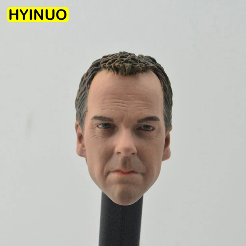 Custom 1/6 масштабный киноактер Кифер Sutherland Мужской Джек Бауэр идеальная голова Sculpt