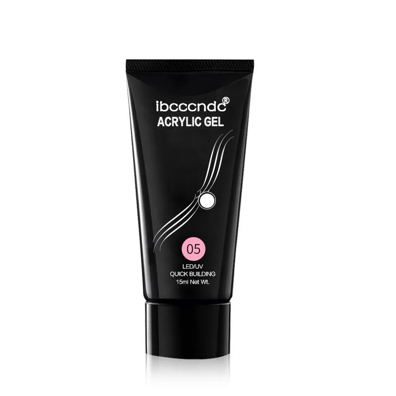 9 цветов 15 г акриловый твердый поли розовый белый прозрачный СВЕТОДИОДНЫЙ