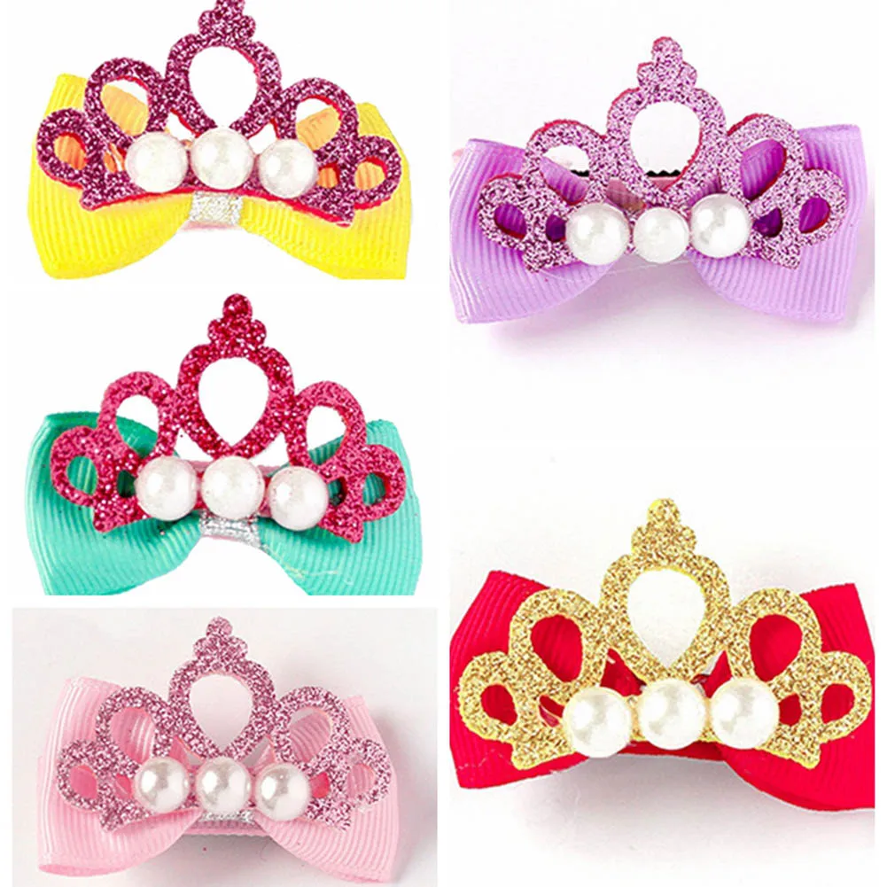 Стильный головной убор заколки детские аксессуары заколка для волос блестящая