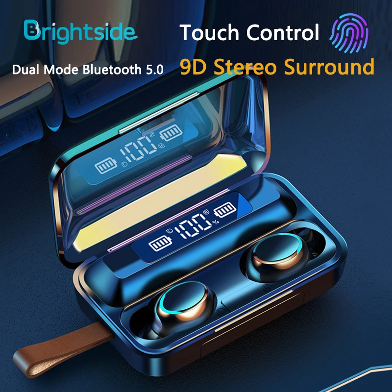 

TWS-стереонаушники Brightside с поддержкой Bluetooth 5,0 и защитой класса IPX7