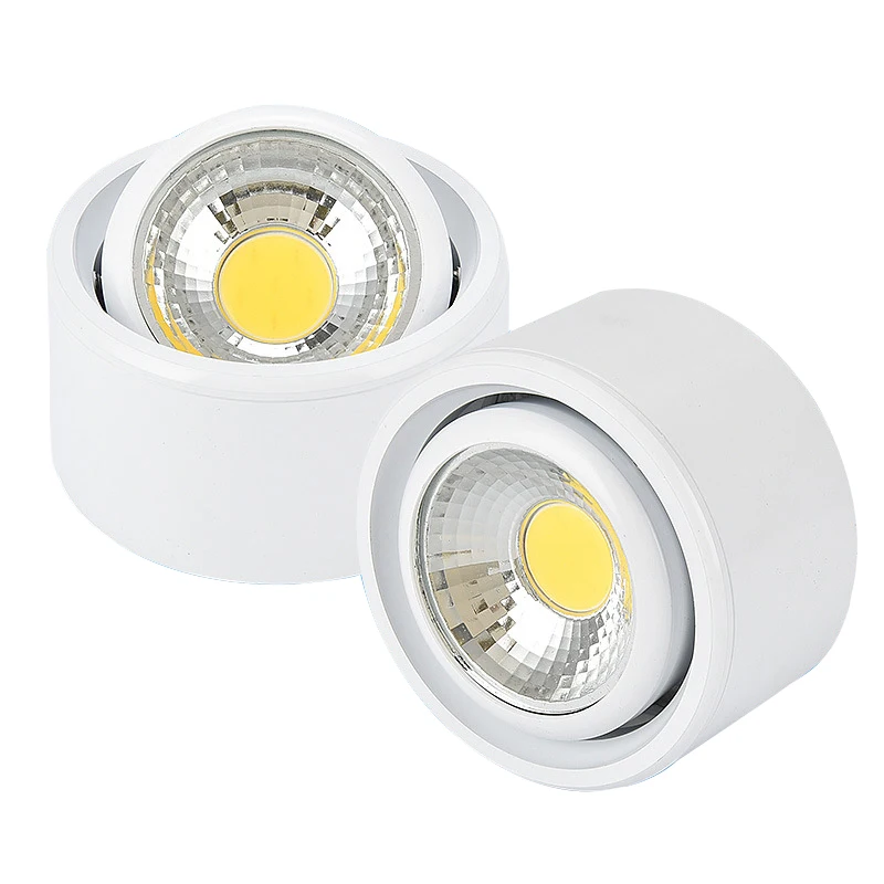 Светодиодный потолочный светильник вращающийся на 360 градусов 3 Вт/5 Вт/7