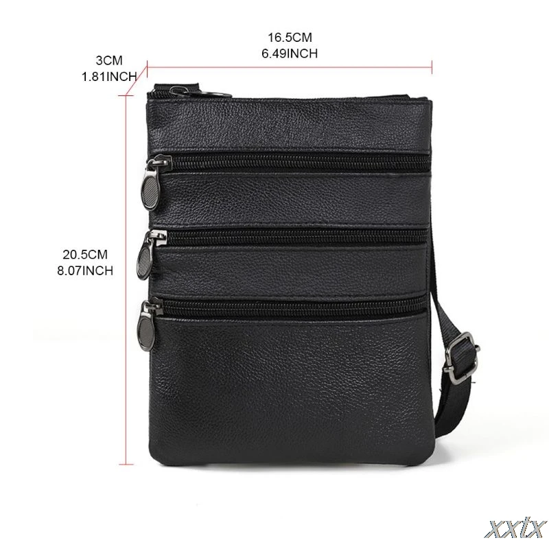 

Vintage Men Crossbody Shoulder Messenger Bag PU Leather Handbag Purse