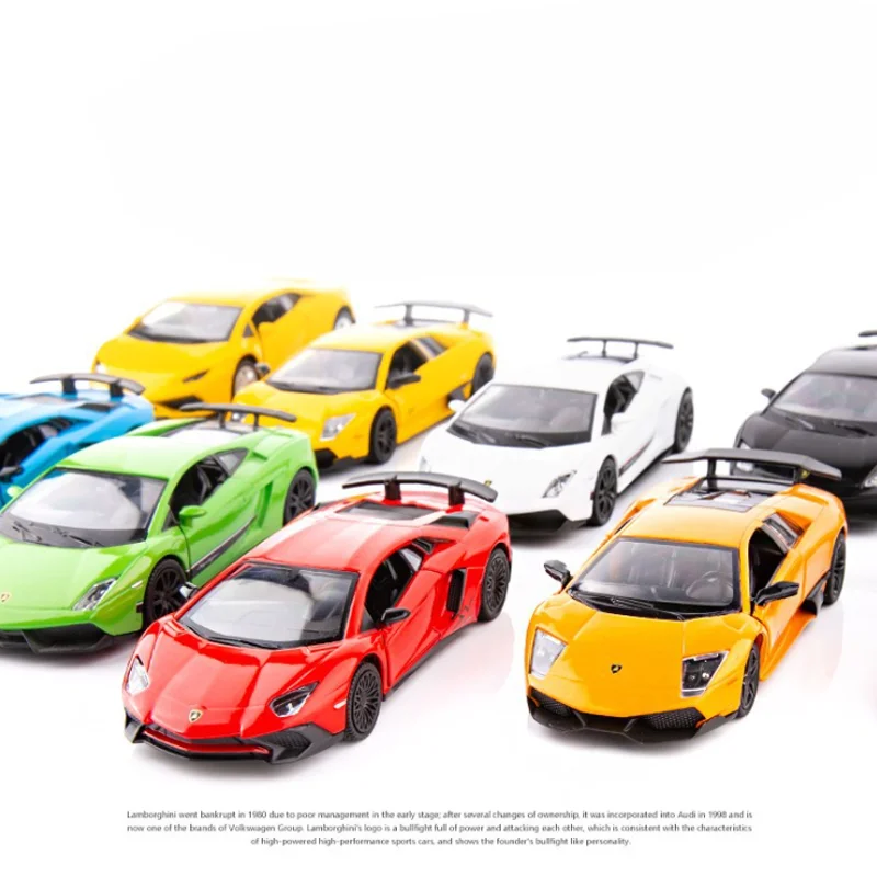 Lamborghini металлические игрушечные машинки 1/36 литья под давлением масштабная