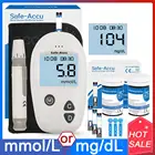 Измеритель уровня глюкозы в крови Sinocare Accu 50100 шт тест-полоски с ланцетами иглы для диабета глюкометр в крови Обнаружение сахара в крови