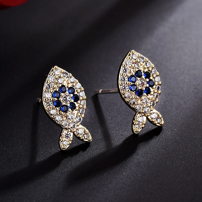 Асимметричные Длинные серьги с кисточками в виде рыбки морской лошади морские