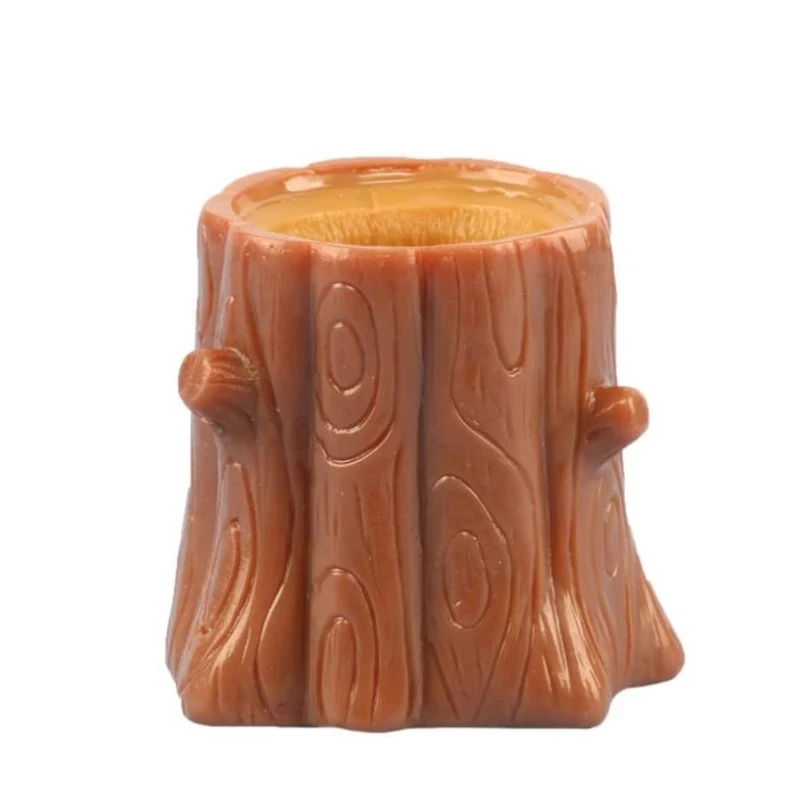 

Stress Squirrel Toys Squeeze Decompression Funny Tree Stump Cartoon Animal Fidget Toys Interesting Adult Kids Toys Gift