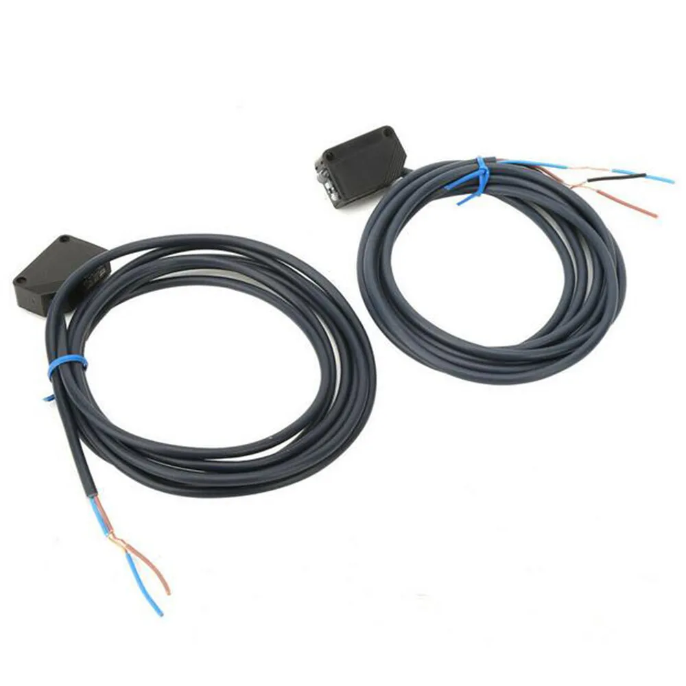 

2pcs Switch Sensor Accessories Automation DC 12-24V Infrared Photoelectric