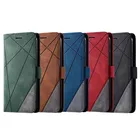 Чехол-книжка для iPhone 13, 12, 7, 8 Plus, 11 Pro, X, S Max, XR, SE, из искусственной кожи, с подставкой