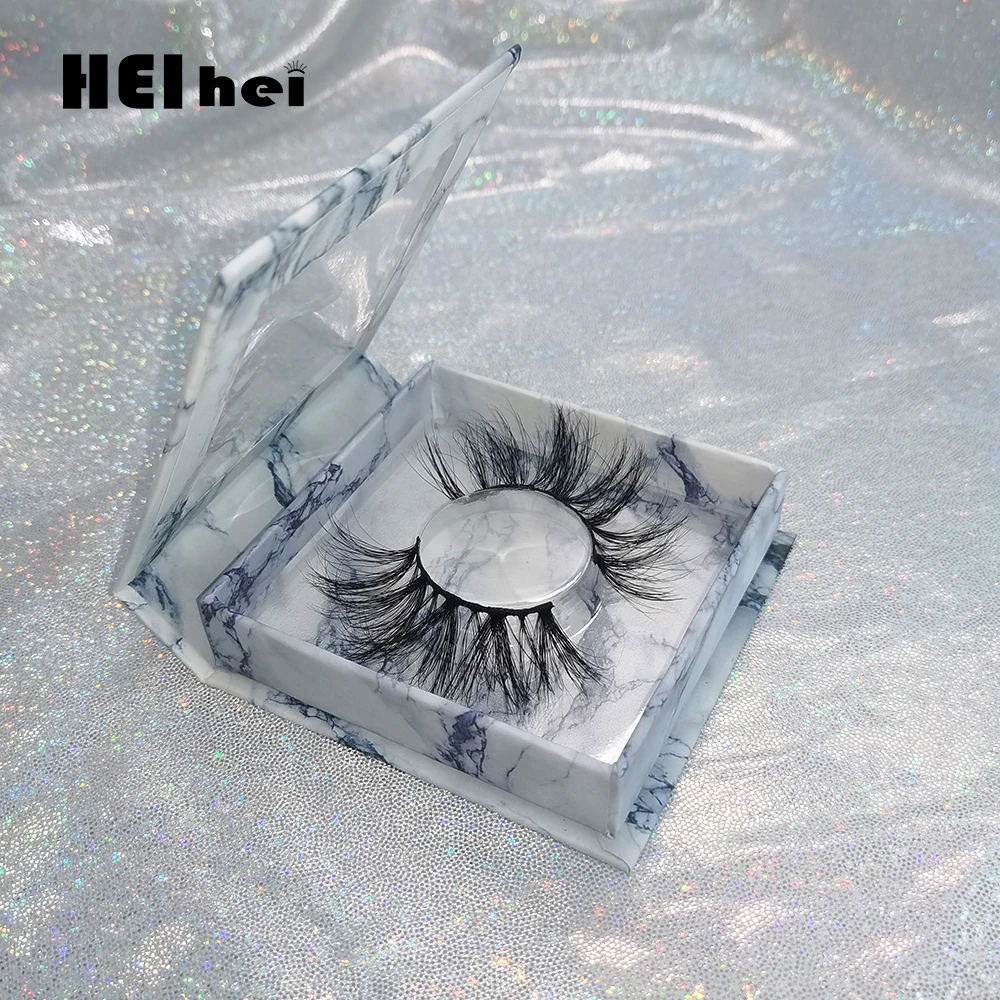HEIHEI 30 мм ресницы 5D норковые 100% безжалостные Ресницы Cilios драматические