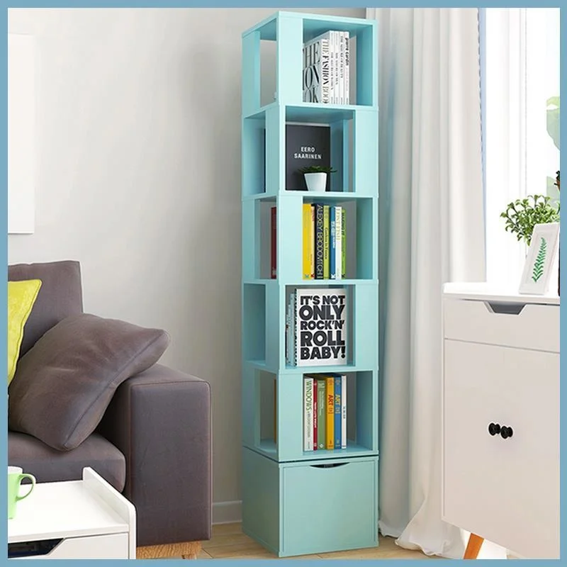 Estanteria Libros декоративная промышленная полка деревянная вращающаяся книжный чехол