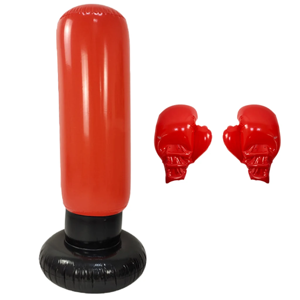 

Детский тренажерный зал бокса комплект боксерский мешок перчатки, игрушка для снятия стресса, игрушки для упражнений