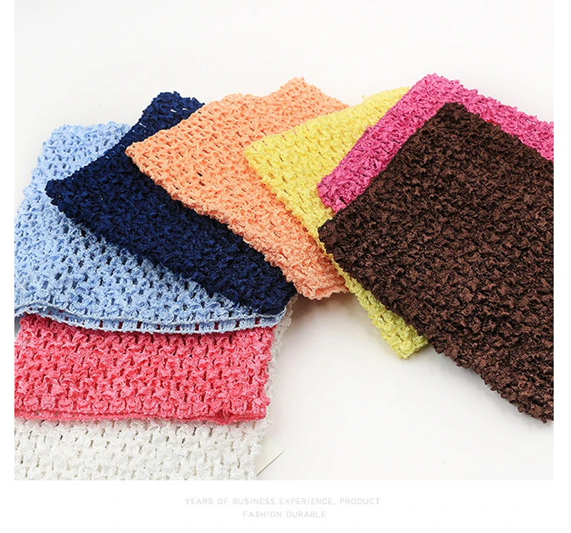 

1pcs 50 Color Crochet 15×15cm Hollowed-Out Silk Children's Party Chest Wiping Hat Clothing Accessories DIY Handmade Accessories