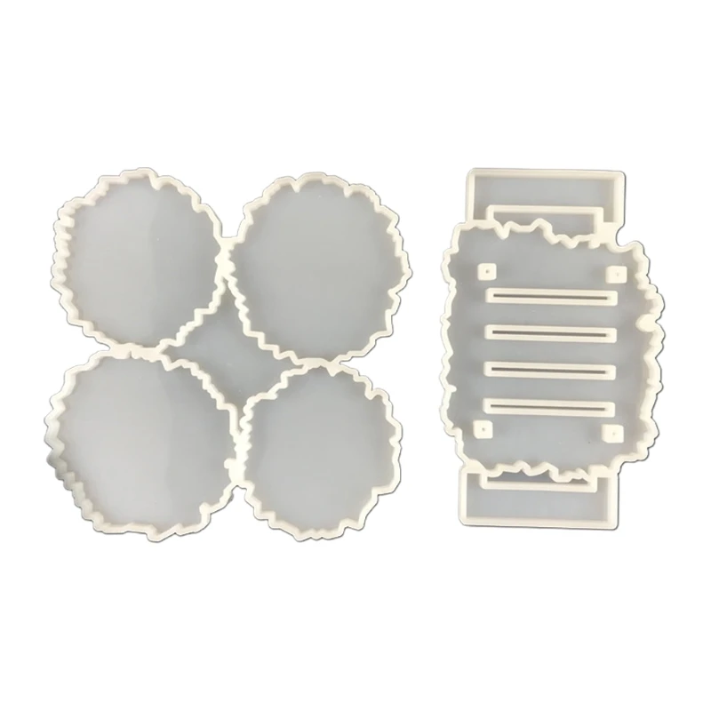 

Формы для подставок с неровным лотком и силиконовые формы для подставок из эпоксидной смолы, используемые для изготовления искусственных а...