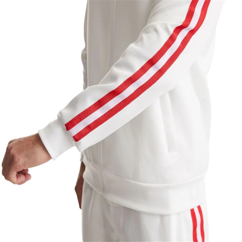 

Men's 2021 spring and autumn suit zipper stand-up collar sportswear + pants two casual track suits men's gym 3XL brand clothes