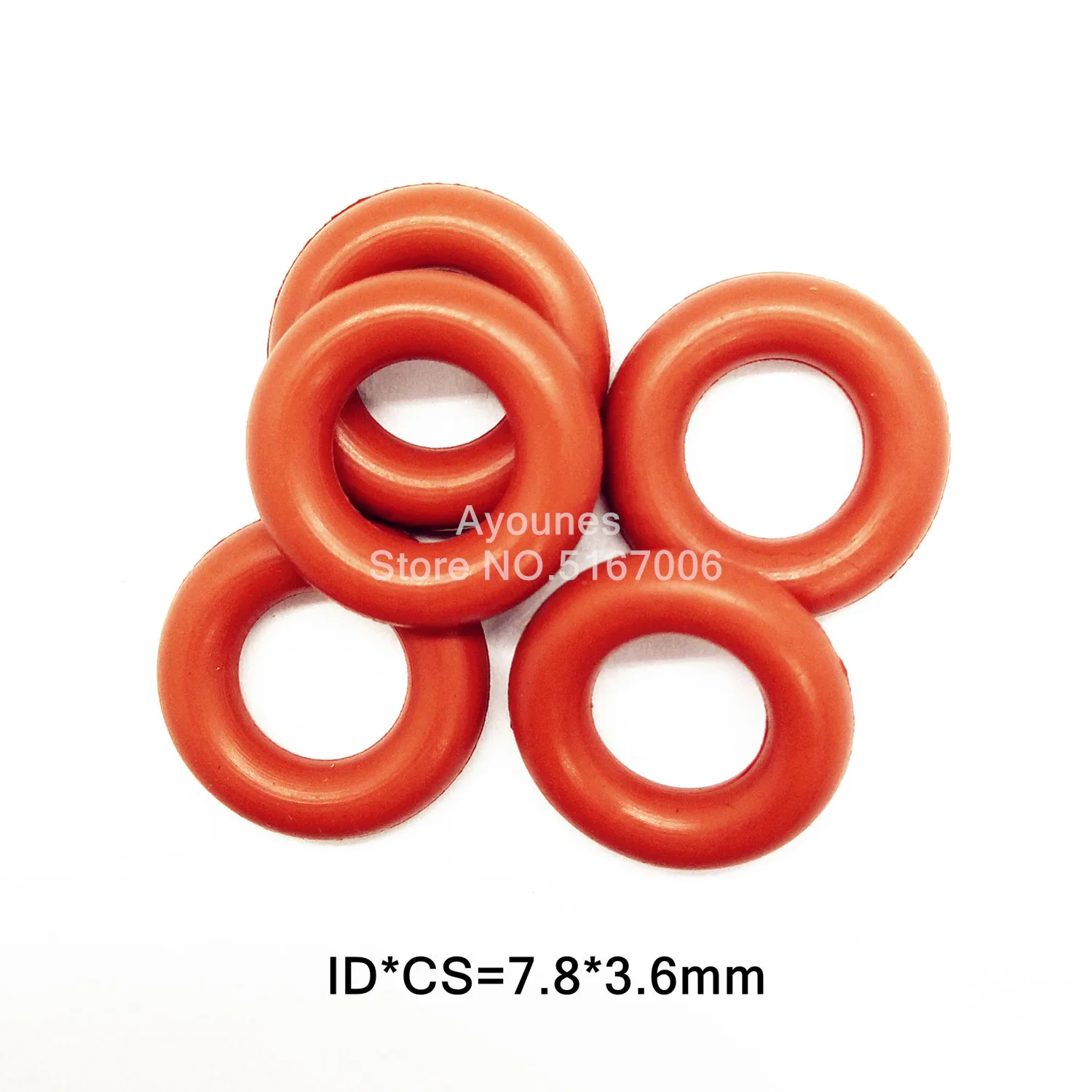 Внутренний диаметр 7 8*3 6 мм 500 шт. для автомобильной форсунки топлива honda верхнее