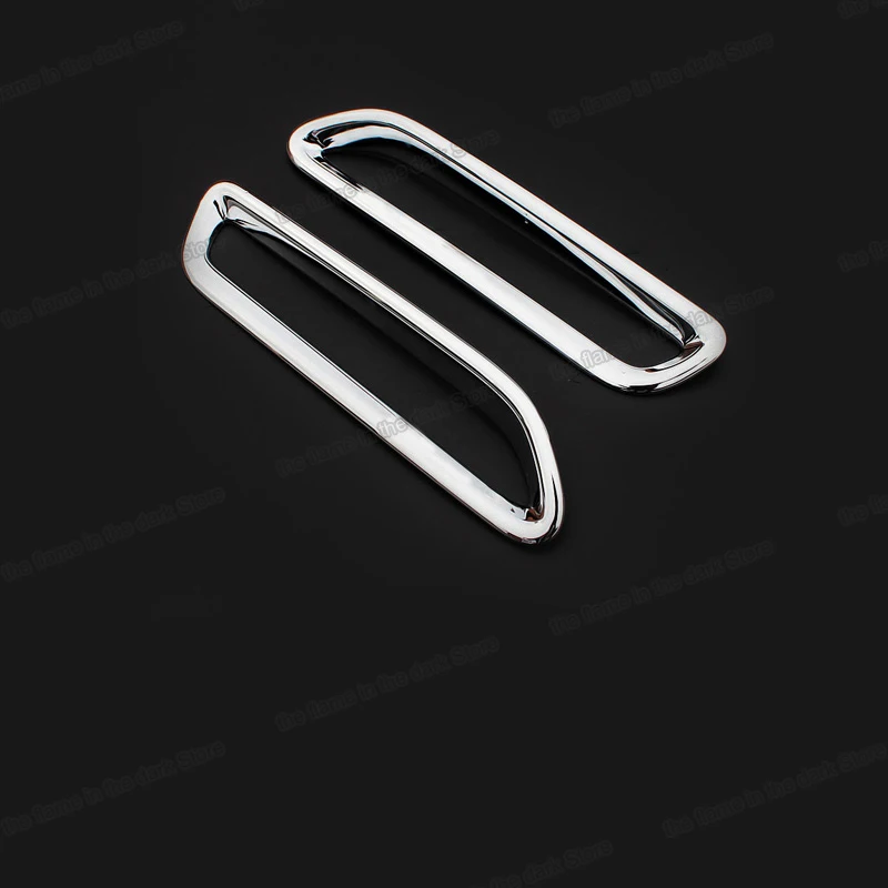 

lsrtw2017 abs car rear foglight frame trims for toyota sienna 2015 2016 2017 2018 2019 2020 accessories decoration