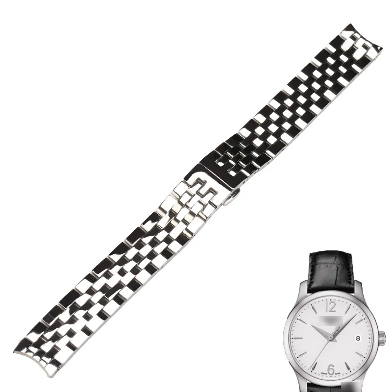 Ремешок WENTULA для часов TISSOT T063.617A t063.610 T063.637 из нержавеющей стали