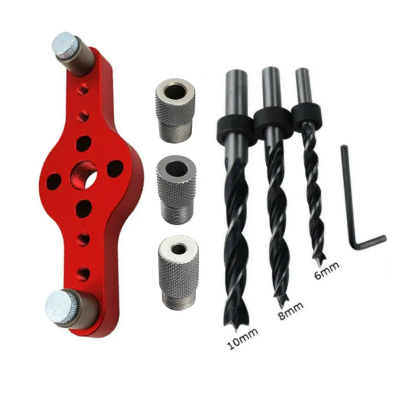 Карманное отверстие джиг вертикальный Самоцентрирующийся 6 8 10 мм дюбель из