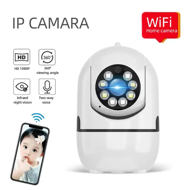 

IP-камера видеонаблюдения, 2 Мп, Wi-Fi, ночное видение