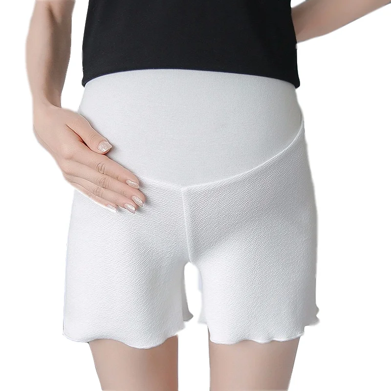 Летние шорты для беременных больших размеров дышащая одежда из смеси хлопка