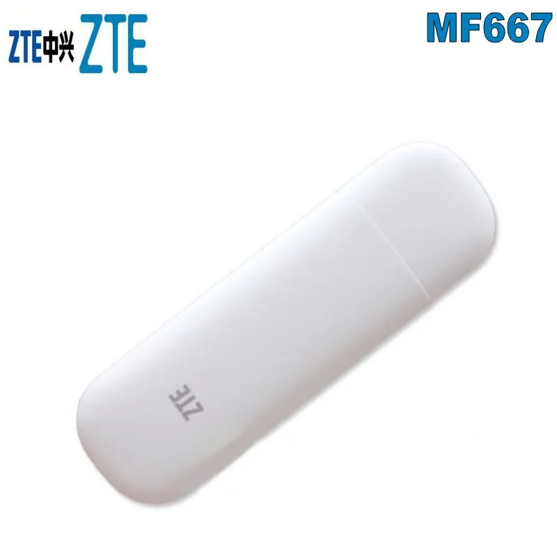 Разблокированный ZTE MF667 3G Dongle 21 Мбит/с беспроводной Модем WCDMA 2100/850 МГц USB модем мини