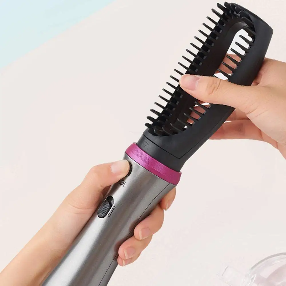 

One Step Hair Dryer and Volumizer 5 IN 1 Hair Straightener Curler Comb Electric Blow Dryer With Comb Roller Styler Comb Brush