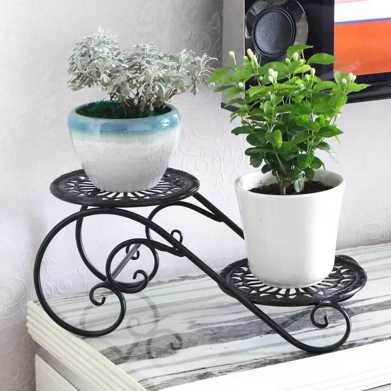 Afscherming Dekarosyon украшение Terrasse Garten Dekoration Planten Standaard полка для растений Balkon Balcon Flower Iron