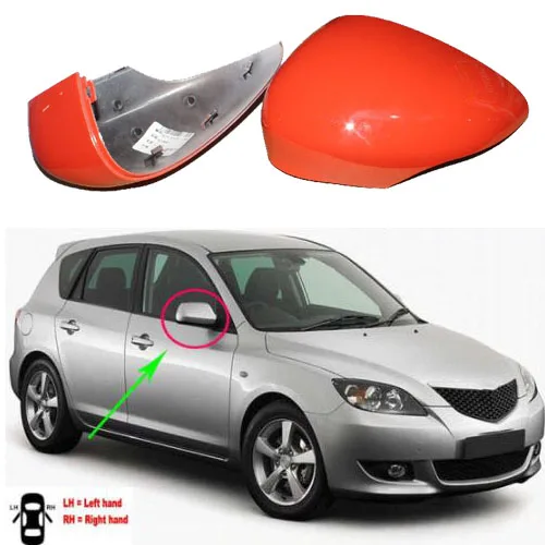 

Car Accessories Side Mirror Lower Cover Rearview Mirror Housing for Ford Fiesta Mk7 2009-2013