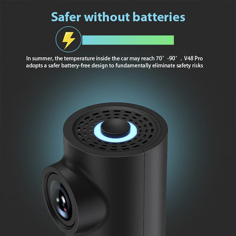 

LF9 Pro WiFi Dashboard Camera Full HD 1080P Car DVR Night Vision G-sensor Dash Cam Driving Recorder