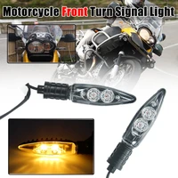 motorcycle front led turn signal indicator lights for bmw g310rgs r1200gs r1250 adventure k1200r s1000xr r nine t k1300s f800st