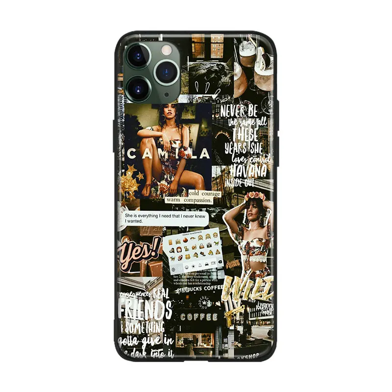 singer camila cabello fashion phone tpu coque for iphone 6 6s 7 8 plus x xr xs 11 pro max soft silicone phone case cover shell free global shipping