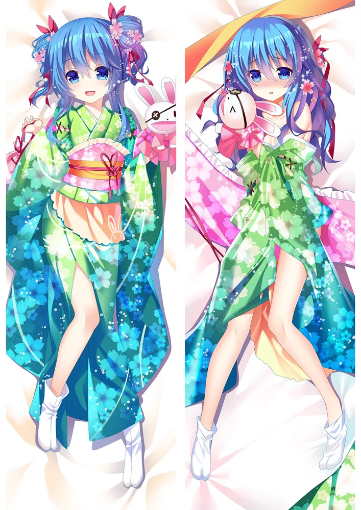 

Himekawa Yoshino Date A Live Dakimakura Cover Customize Pillowcase Cartoon Japanese Anime Hugging Body Pillow Cases