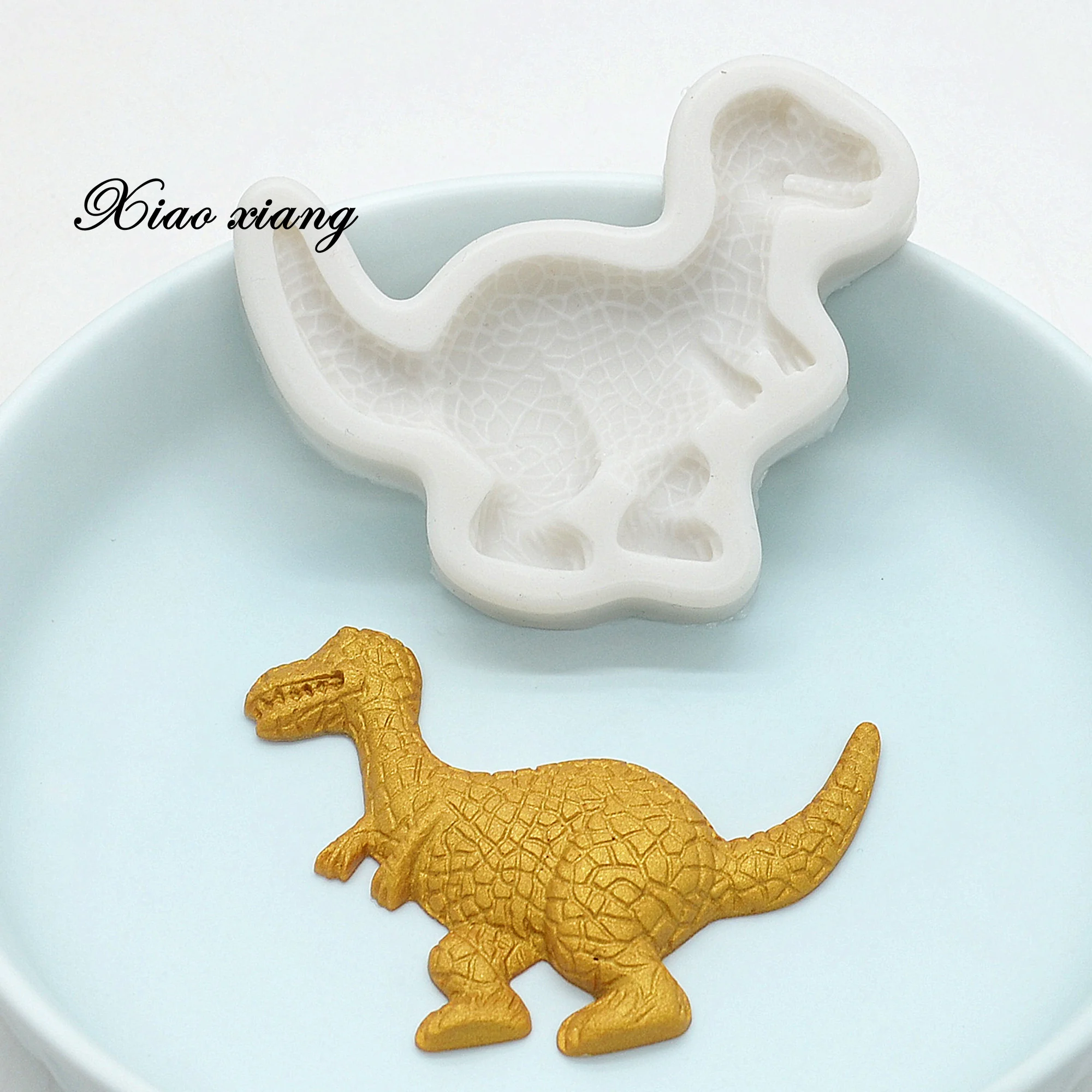 3D динозавр силиконовые формы для приготовления конфет шоколадные помадки