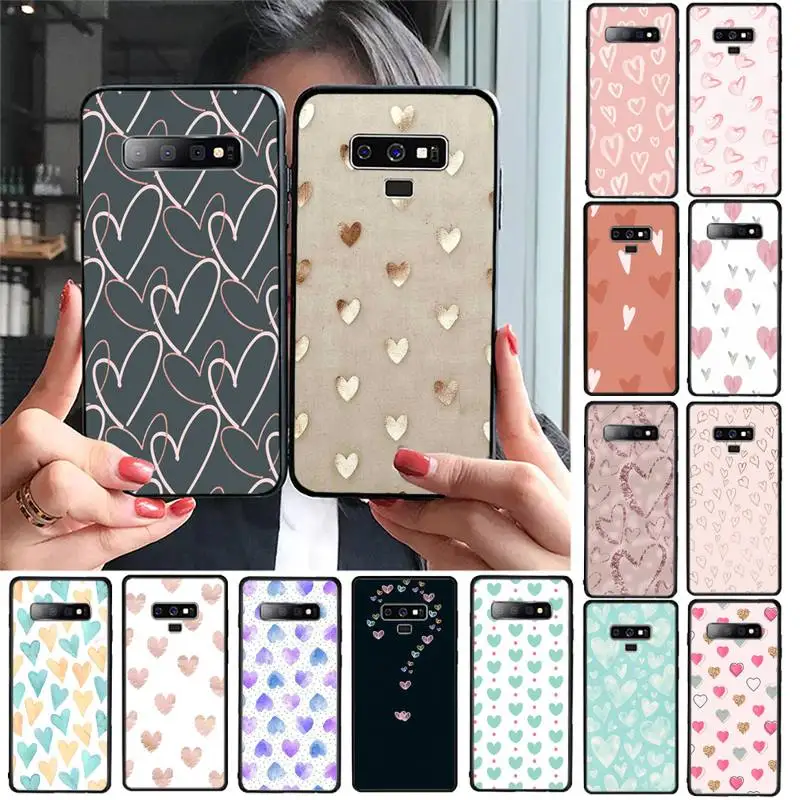 Чехол для телефона с принтом в виде сердца Babaite чехол Samsung Galaxy S20 S10 Plus S10E S5 S6 S7edge S8 S9
