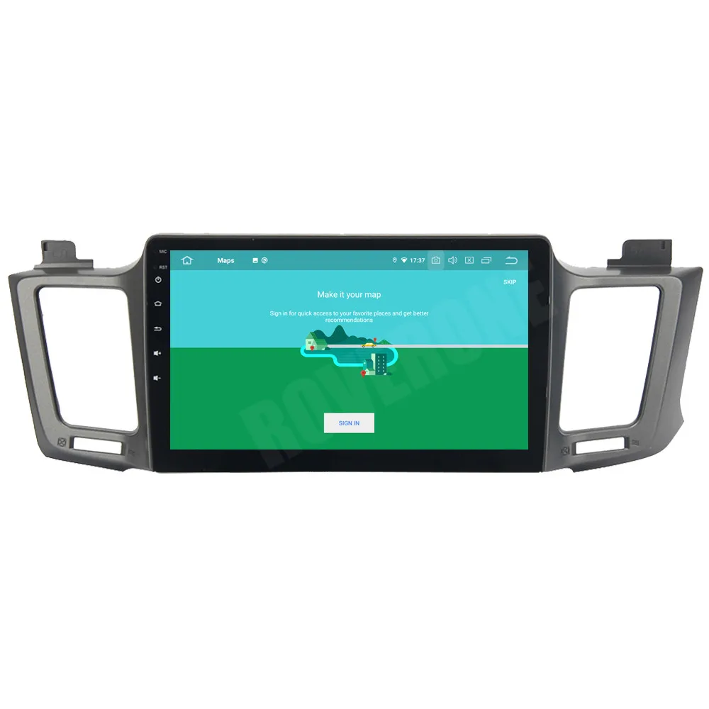 Автомагнитола RoverOne для Toyota RAV4 2013 2014 2016 2017 Android 10 автомобильное радио с GPS стерео