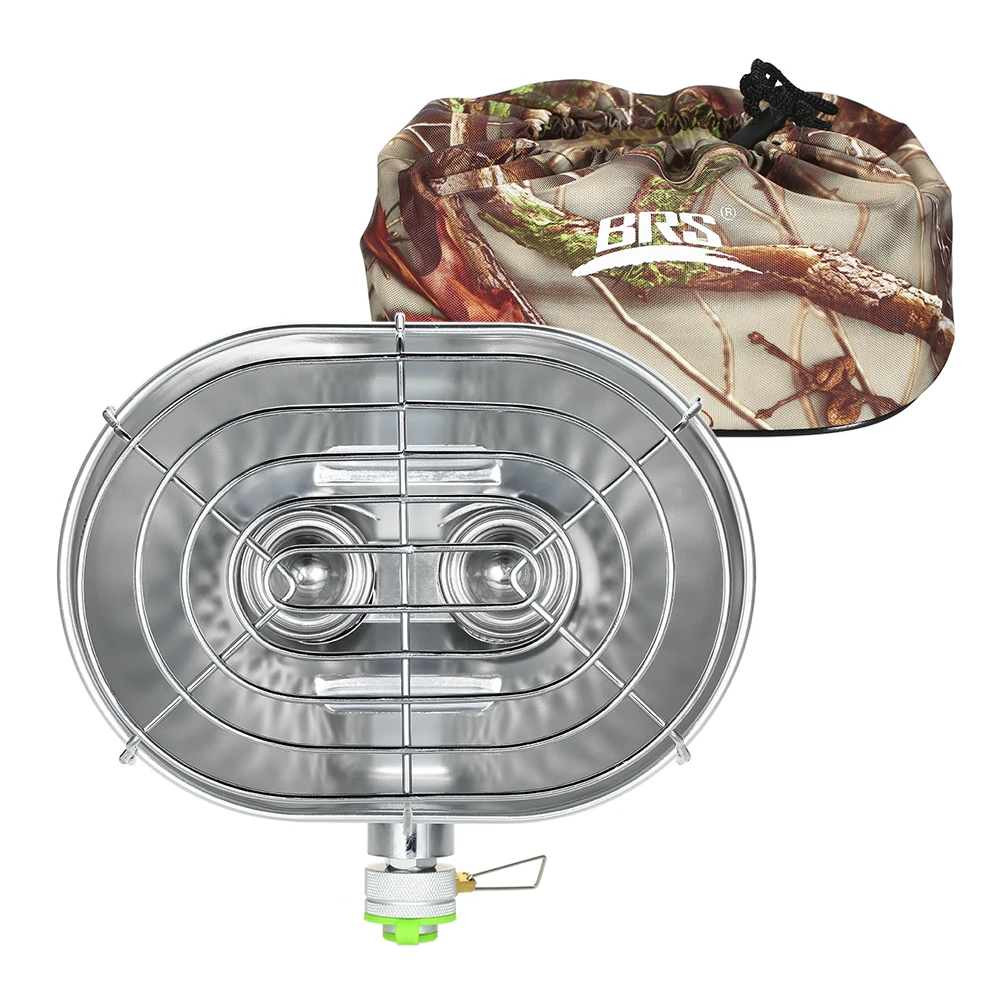 Портативная газовая плита с инфракрасным излучением для кемпинга двойной