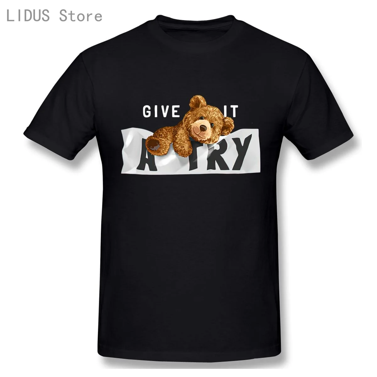 

Футболка с изображением медведя Тедди из мультфильма «дарить оно»