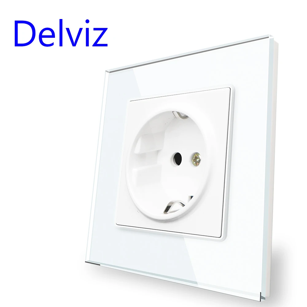 

DELVIZ DZ-H2DS-11 Розетка 16А Белый/Черный/Серый