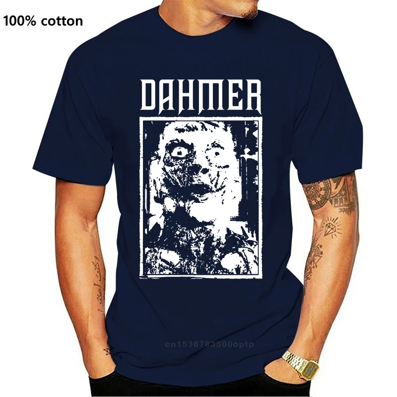 

Футболка Dahmer V4, черная металлическая шлифовальная ядра, все размеры S 5Xl